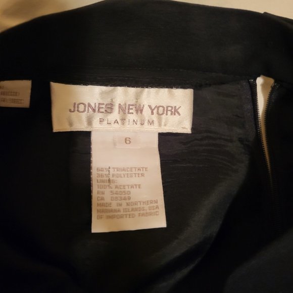 Jones New York Black Suit - Jacket and Skirt - Picture 2 of 4